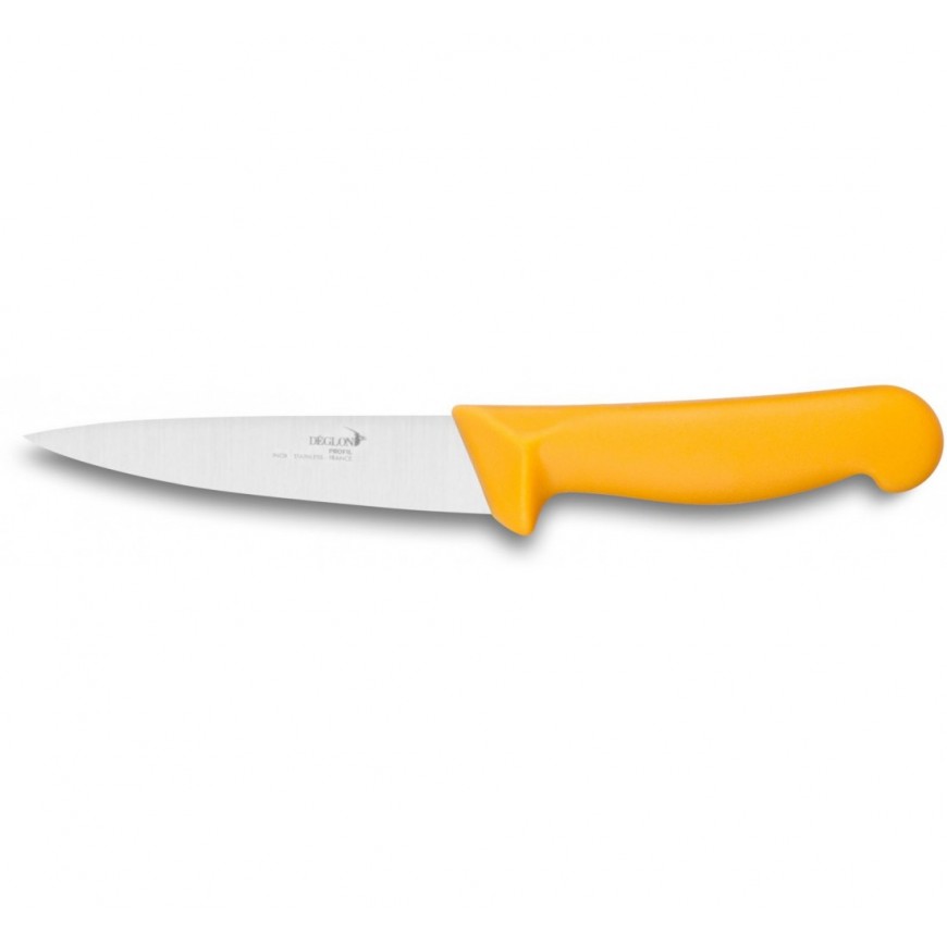 Couteau Désosser 14 cm profil jaune