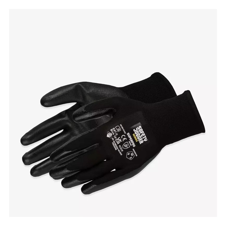 Gants avec revêtement en nitrile