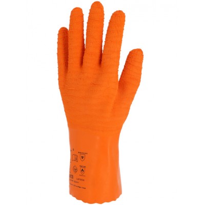 Gants en latex protection chimique