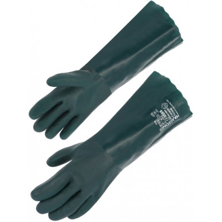 Gants en PVC protection chimique