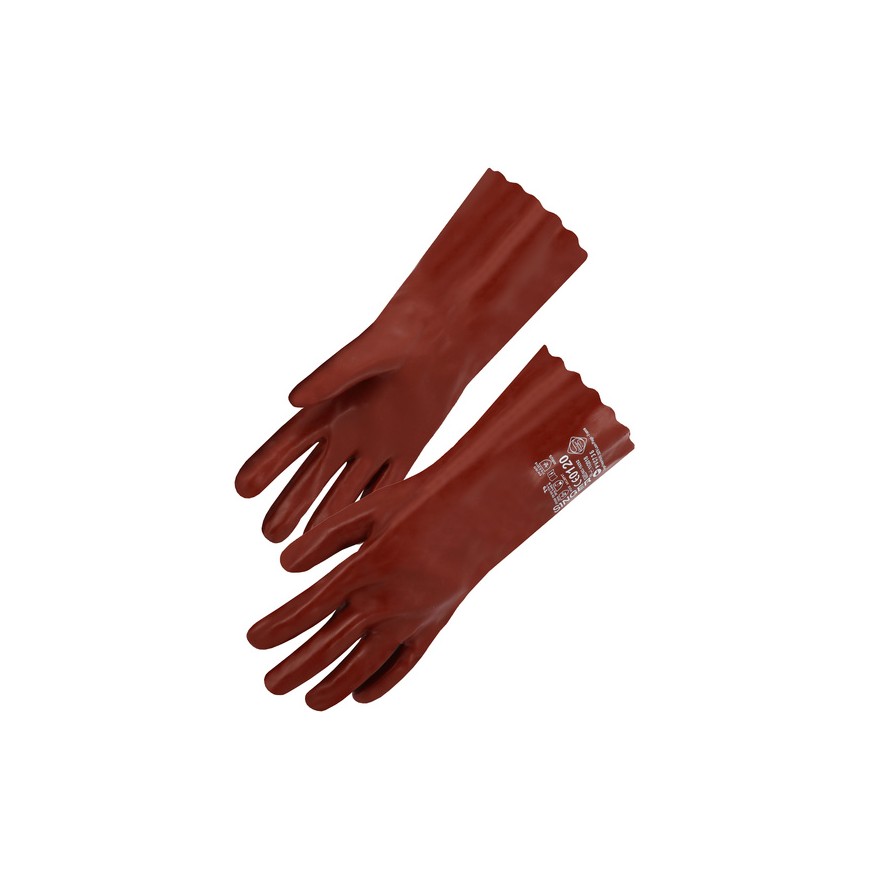 Gants PVC liquides & produits chimiques