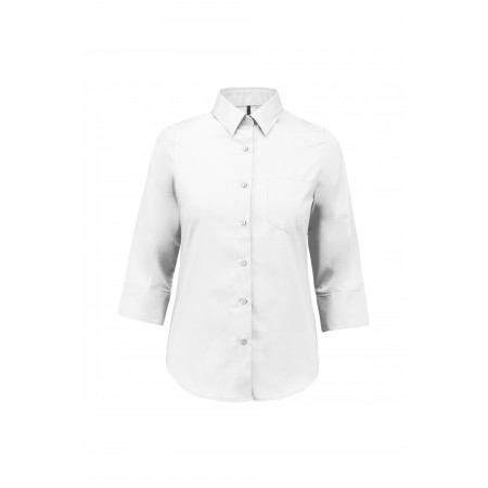 Chemise manches 3/4 femme