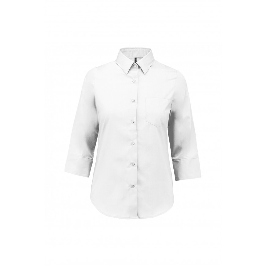 Chemise manches 3/4 femme