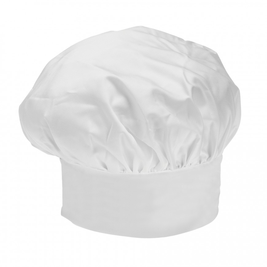 Toque Chef basse Blanche Coton